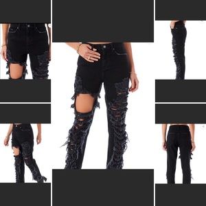 LF Hermia Addison Black Jeans